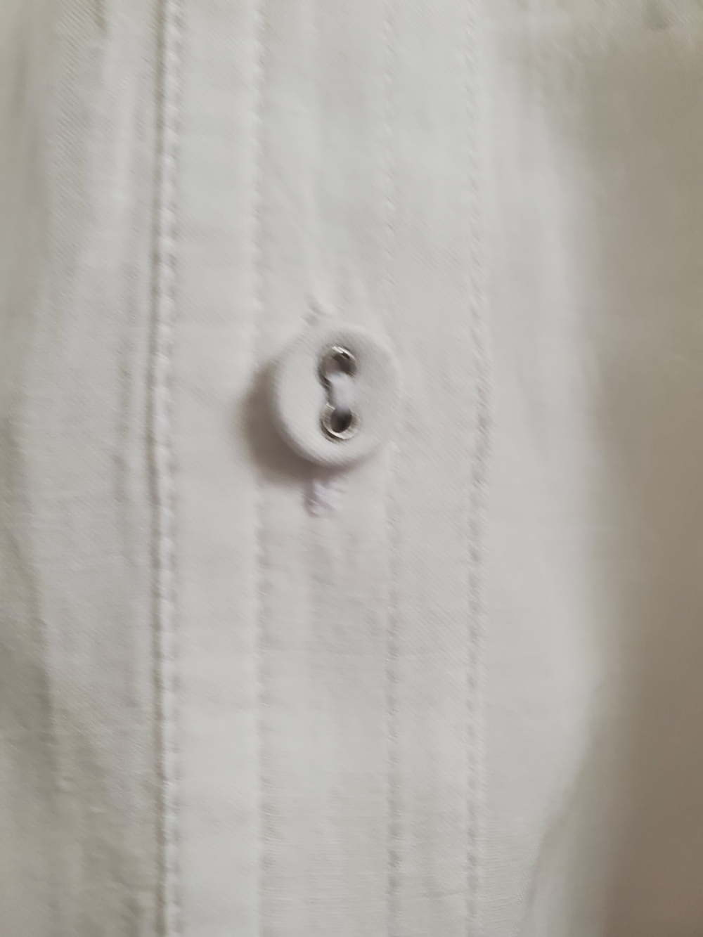 Madewell White Short-Sleeve Button-Front Blouse - Picture 7 of 16
